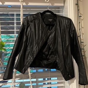 Bebe leather jacket